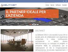 Tablet Screenshot of deltanetweb.com